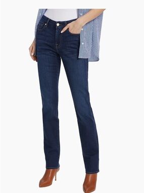 7 For All Mankind High Waist Straight Jean size 27x35